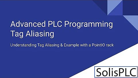 RSLogix 5000 Tag Structure - Creating Alias Tags for PLC Input Output Modules Point IO Studio 5000