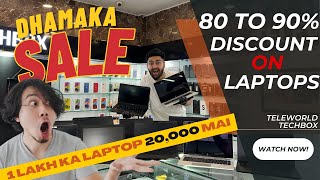 80-90% Discount on Laptops | Dhamaka Sale| Laptop worth 1 Lakhs only in 20k| Best Laptops #laptops