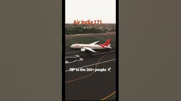 Thumbnail of A normal flight..? | Air India Flight 171 | #shorts #aviation #edit