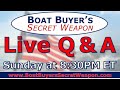 Boater&#39;s Secret Weapon Live Q&amp;A with Captain Matt