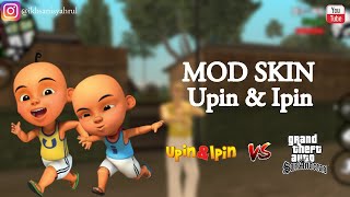 How To Install Mod Skin Upin Ipin Gta Sa Android Youtube