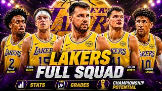 LOS ANGELES LAKERS FULL SQUAD 2026/27 | Player Stats, Grades & Championship Potential!