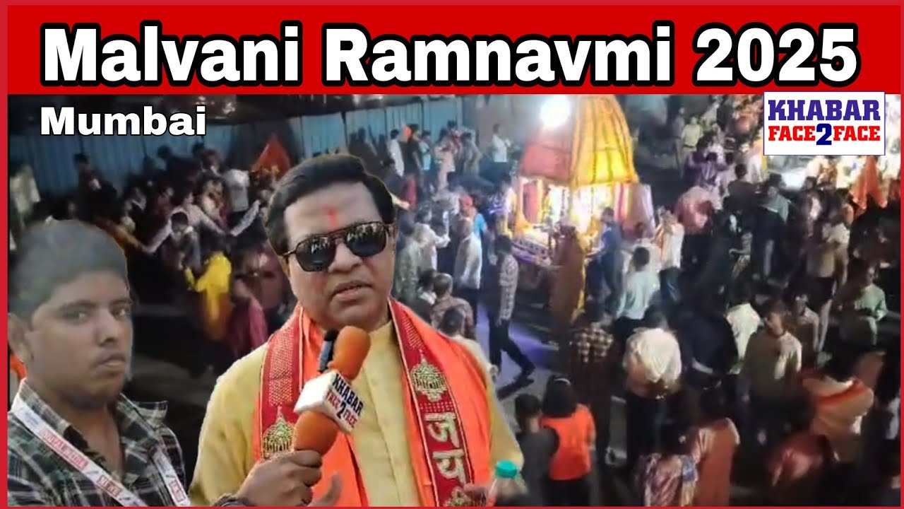Ram Navami 2025 Lights Up Malvani Malad with Devotion, Dance, and Turns into a Mega Festival
