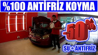 Arabaya Kaç Litre Antifiriz Konur? Radyatör Kaç Litre Su Alır? Tamamen Antifiriz Koymak Zararlı mı