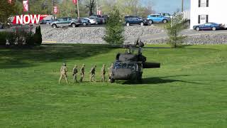 Helicopters land at APSU