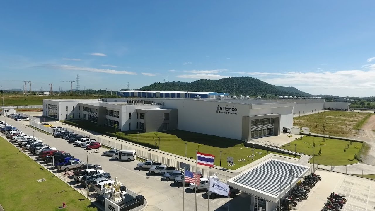 Showing around the Alliance Laundry Thailand
