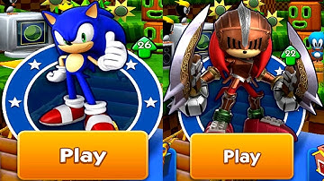 Sonic Dash Sonic VS Sir Gawain Gameplay (iOS, Android) Part 1