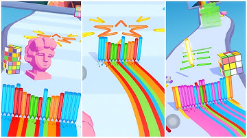 Pencil Rush 3D - Relax Games - All levels gameplay Walkthrough iOS/Android - Part 8