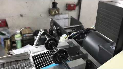 RF-101FT Taped Resistor Lead Forming Machine with Tape ripping apparatus