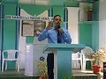 Evangelista Rafael Pérez predicando. Tema: Una Generación que no conoce a Dios