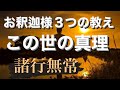 【お釈迦様の教え】この話を聞けば生きるのが楽になる。イライラしなくなる。お釈迦様が説いたこの世の絶対真理を分かりやすく解説。