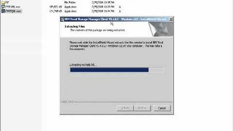 IBM Tivoli 5.4 Client Installation