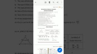 SSLC MATHS IMPORTANT FORMULA | ENGLISH MEDIUM | screenshot 5