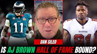 Dan Sileo Compares AJ Brown to Hall of Fame WR s Antonio Brown After Latest Drama