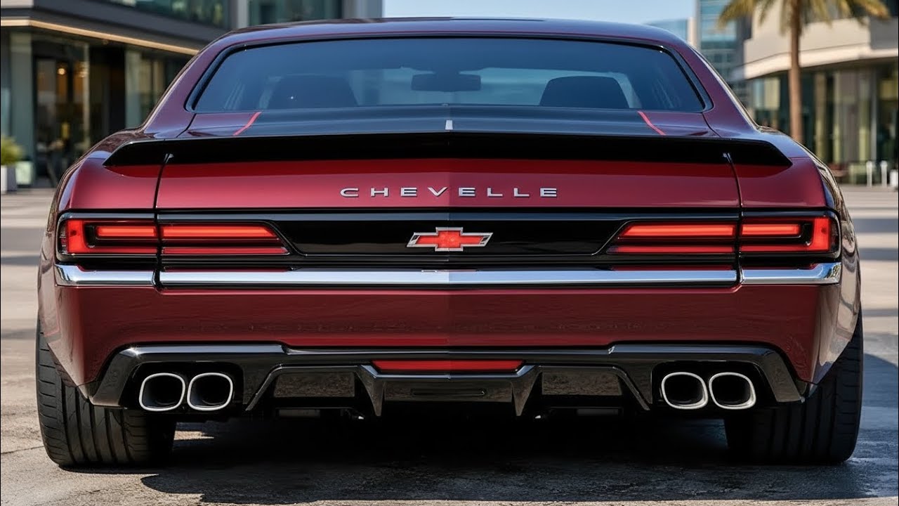 Chevrolet Chevelle 2026 возвращается! Легендарный маслкар возрождается 😱🚗