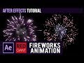 how to create fireworks animation in after effects with particular plugin