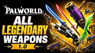 Every Legendary Weapon in Palworld 1.0 — Full Showcase