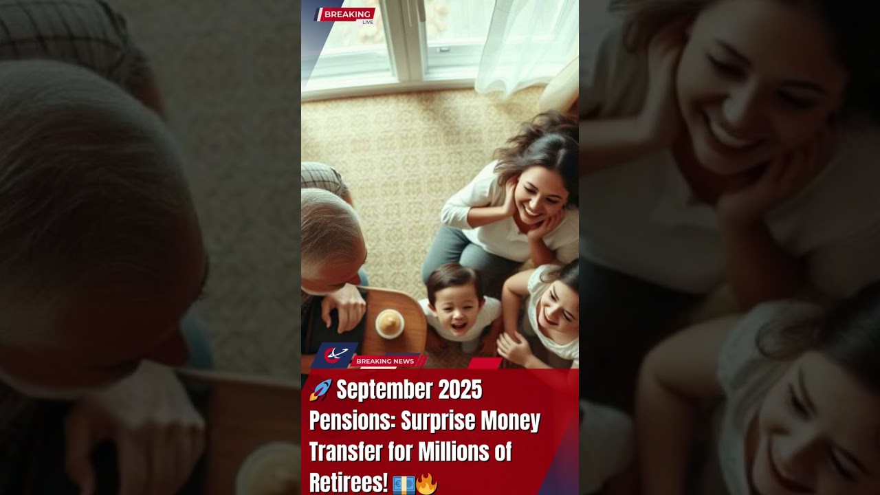 🚀 September 2025 Pensions: Surprise Money Transfer for Millions of Retirees! 💶🔥