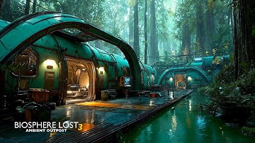 Biosphere Lost 3 | Deep Relaxing Sci-Fi Ambient Music | 4K