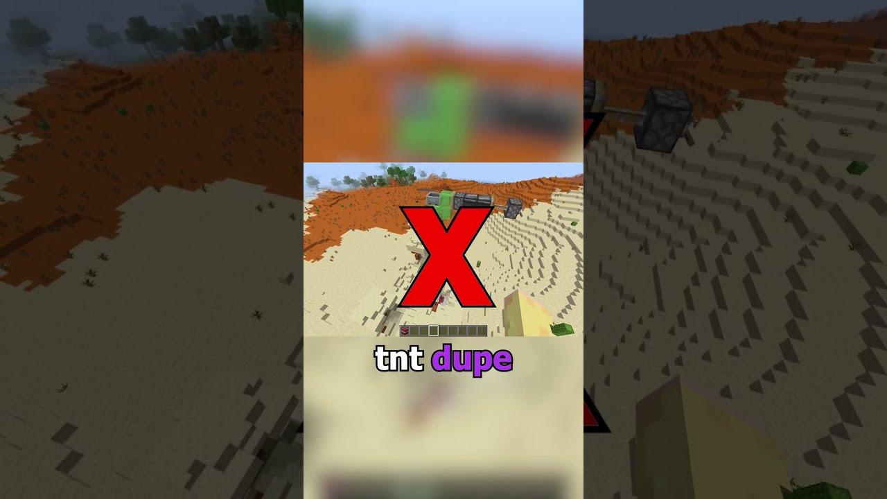 Minecraft S MOST Famous Duplication Glitch