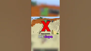 Minecraft S MOST Famous Duplication Glitch 