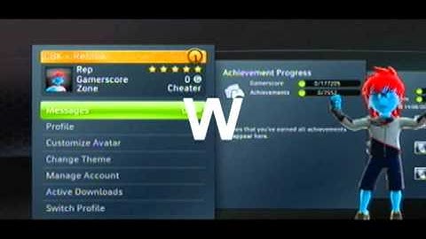 Gamerscore reset CHEATER!!