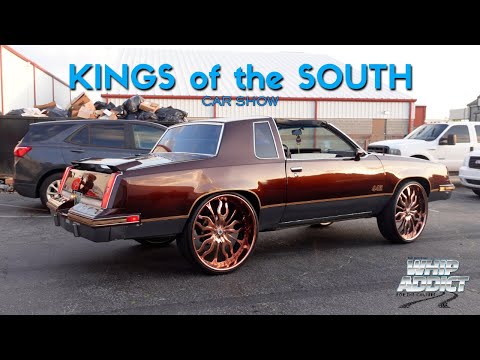 WhipAddict: Kings of the South Car Show with Nava, Custom Cars, Big Rims, Donks and Burnouts! Part 2