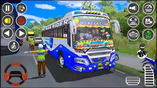 Modern Offroad Uphill Bus Simulator Gameplay | Incredible Off-Road Bus Driving Experience screenshot 3