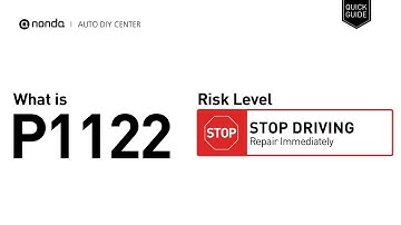 Wat is motorcode P1122 [Snelle handleiding]