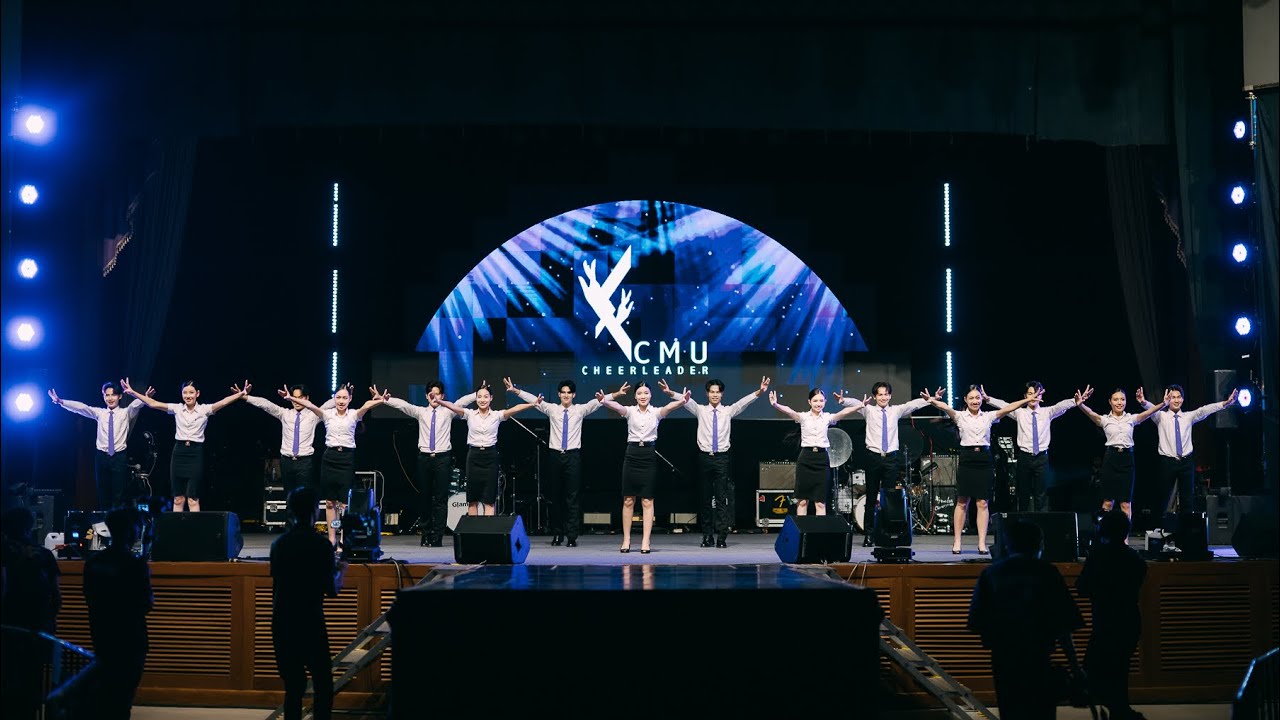หลีด มช. CMU Freshmen Night 2025 [CMU Cheerleader 15th] - ร่มแดนช้าง / มั่นรัก มช.