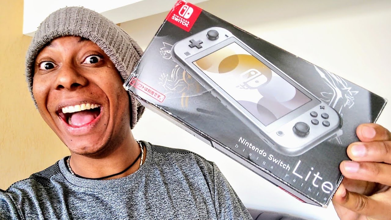 Eu GANHEI um NINTENDO SWITCH LITE ESPECIAL! 😍 - YouTube