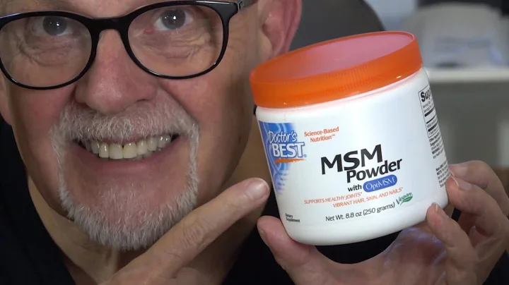 The Benefits of Talking MSM Supplements - Arthritis Supplement, Anti-Ageing, Longevity