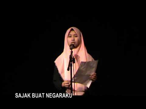 Karisma Lutfiana Sajak Buat Negaraku Karya Kriapur Youtube