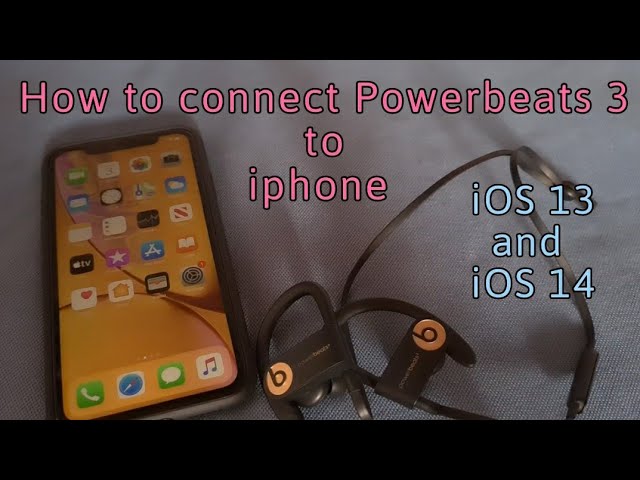 how to put powerbeats3 in pairing mode