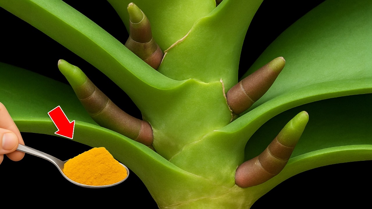 🌸1 ложка в неделю! Внезапно ваша орхидея начинает давать новые корни и цветы круглый год.