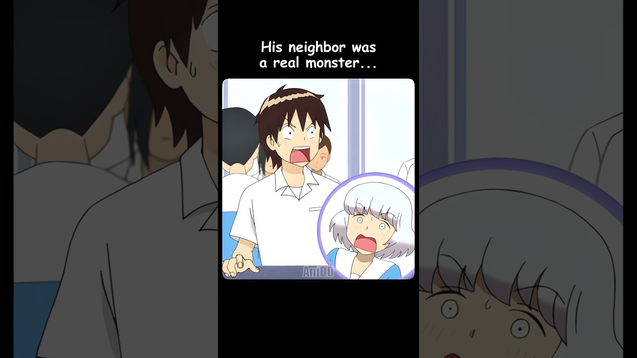 His neighbor was a real monster 😡 