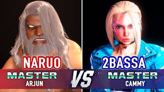 SF6 🤜 NARUO (Arjun) vs 2BASSA (Cammy) 🤛 SF6 High Level Gameplay