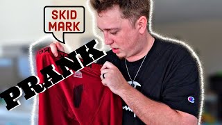 He did a Skid Mark *PRANK* by Wilks Fam 82 views 2 years ago 3 minutes, 28 seconds