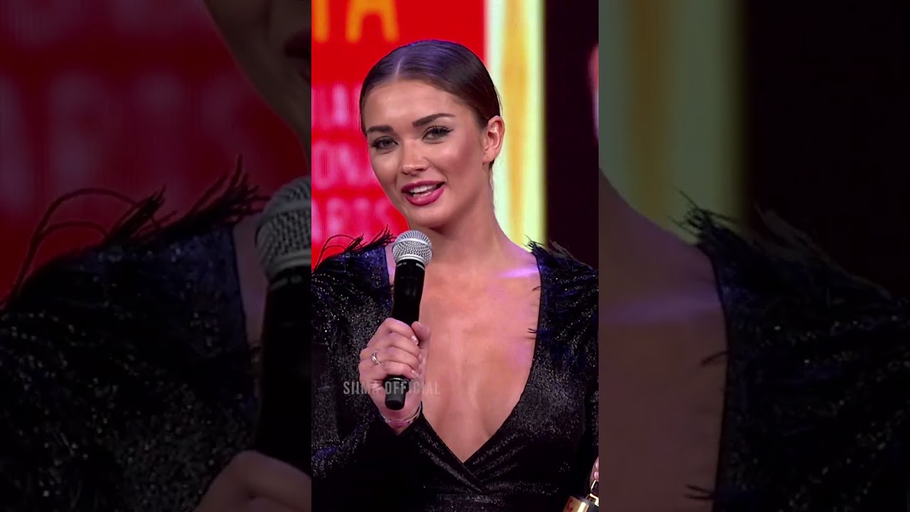 Amy Jackson's cute Tamil speech at SIIMA Awards | #ytshorts