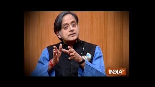 Aap Ki Adalat Promo: Shashi Tharoor's humorous take on Rahul Gandhi's hug to PM Modi screenshot 5