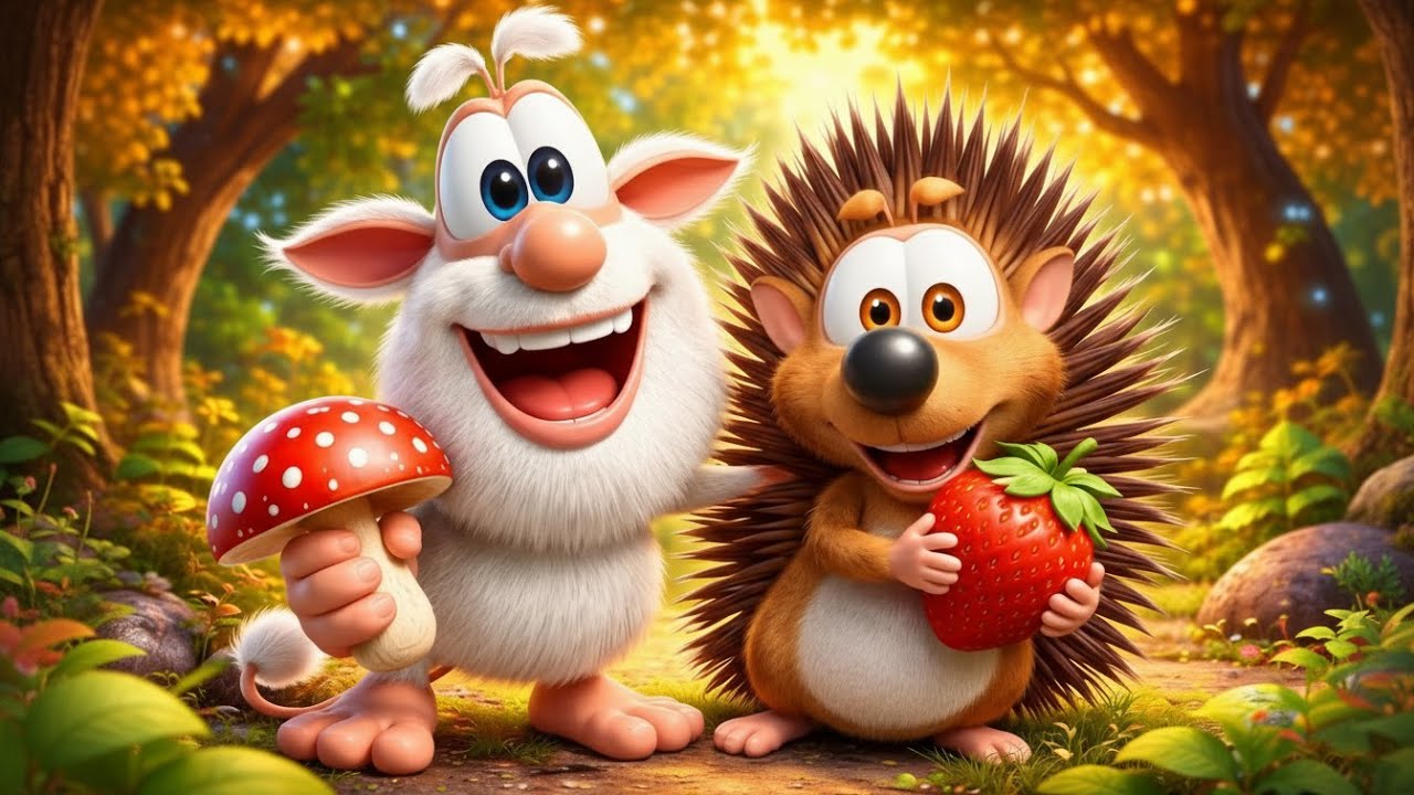 Буба - Колючий друг Спайк - Мультфильм для детей