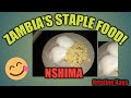 Zambias staple foodcook nshima with mekristine kays