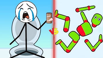 Thief’s Puzzle 🆚 Kick Break The Ragdoll – Ultimate Logic & Destruction Challenge 2025