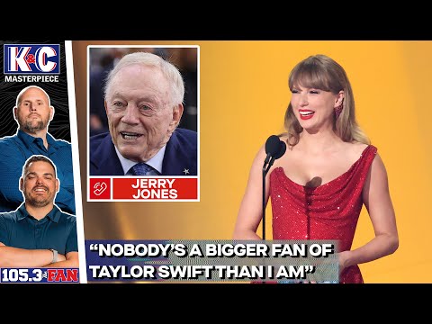 Jerry Jones On Reasons For Cowboys Optimism, Blue's Status, Taylor Swift | K&C Masterpiece