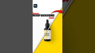 Photoshop 2025 – How to Change Mockup Background Color WITH Real Shadows