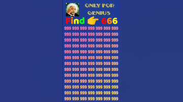 find / 666 #math #puzzle #quizquestions #short #viral