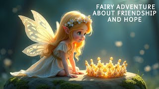 Elara and the Firefly Crown | Peaceful Fairy Adventure Bedtime Story for Kids in English|Fairytale