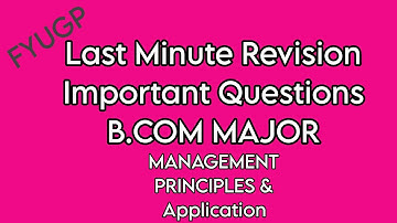 B.COM MAJOR QUICK REVISION FYUGP #CALICUTUNIVERSITY #SabzTalkz 