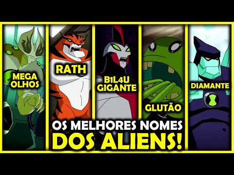 TODOS OS ALIENS DE BEN 10 QUE TIVERAM MAIS DE UM NOME!!! 