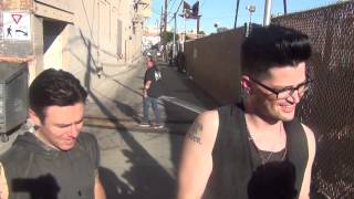 The Script Talks About What Tv They Watch While On The Road Outside Jimmy Kimmel Live